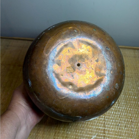 Vintage copper pot/pail with handle in great condition - Picture 2 of 9